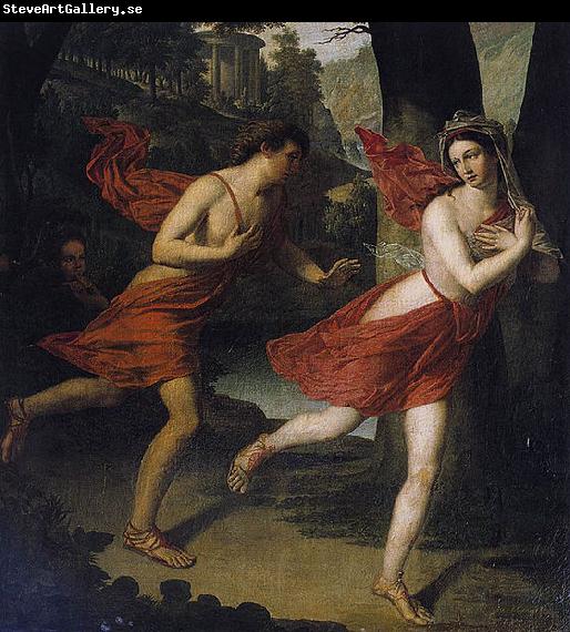 Robert Lefere Pauline as Daphne Fleeing from Apollo